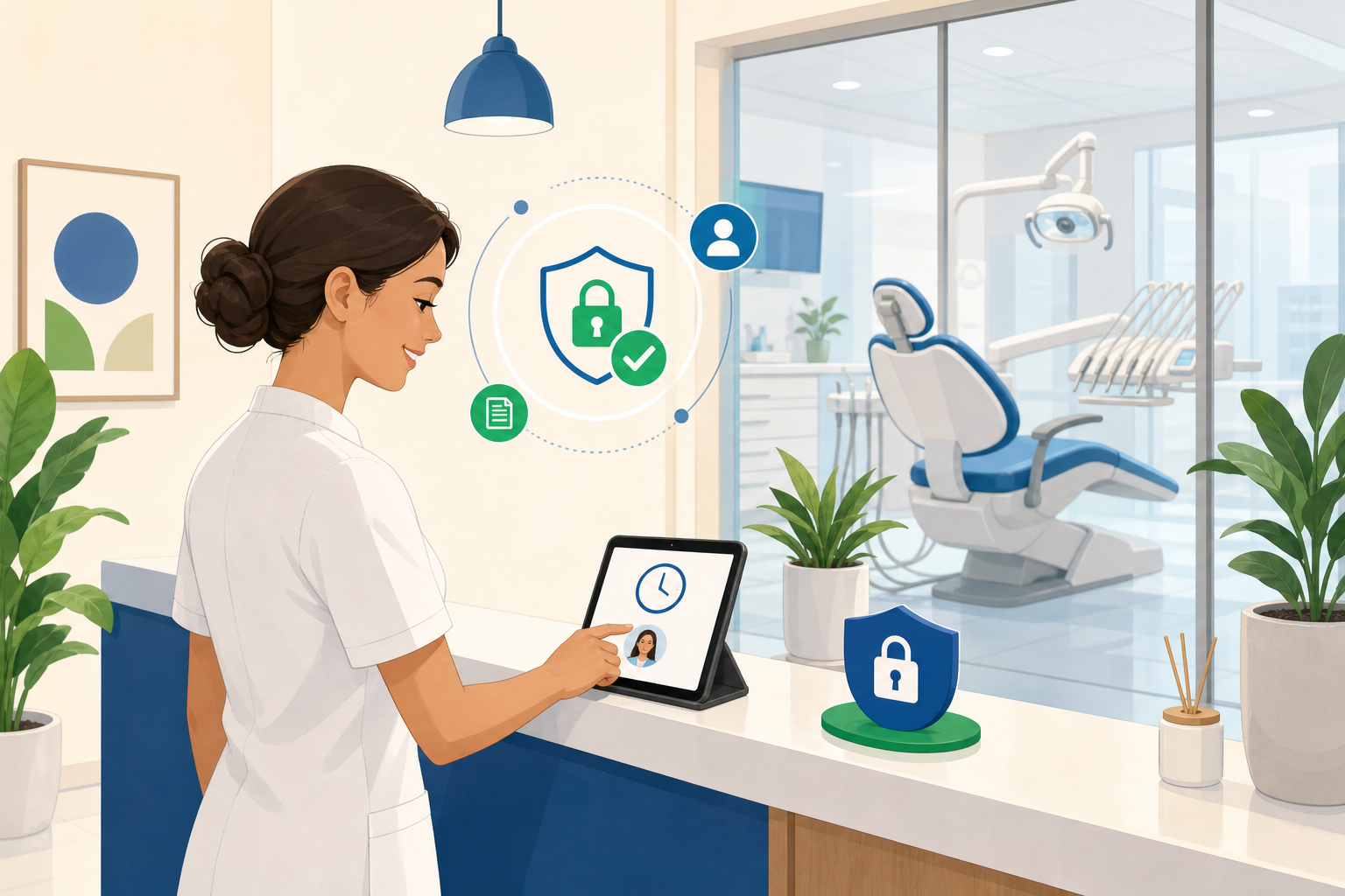 Control horario para clínicas dentales: RGPD + AEPD sin biometría obligatoria